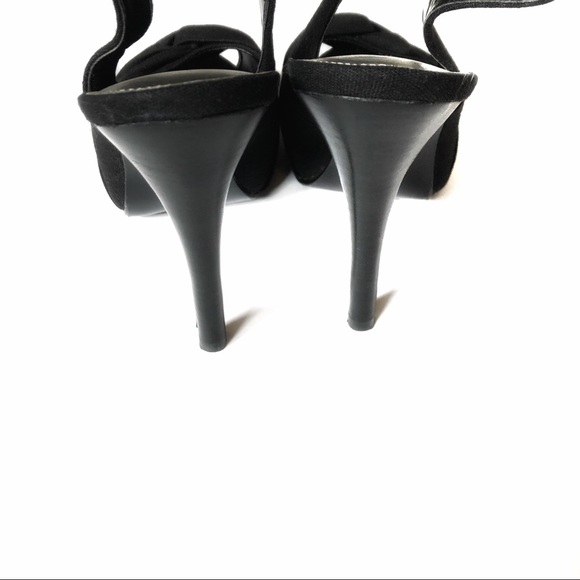 Coach and Four Black Heels - Picture 3 of 6